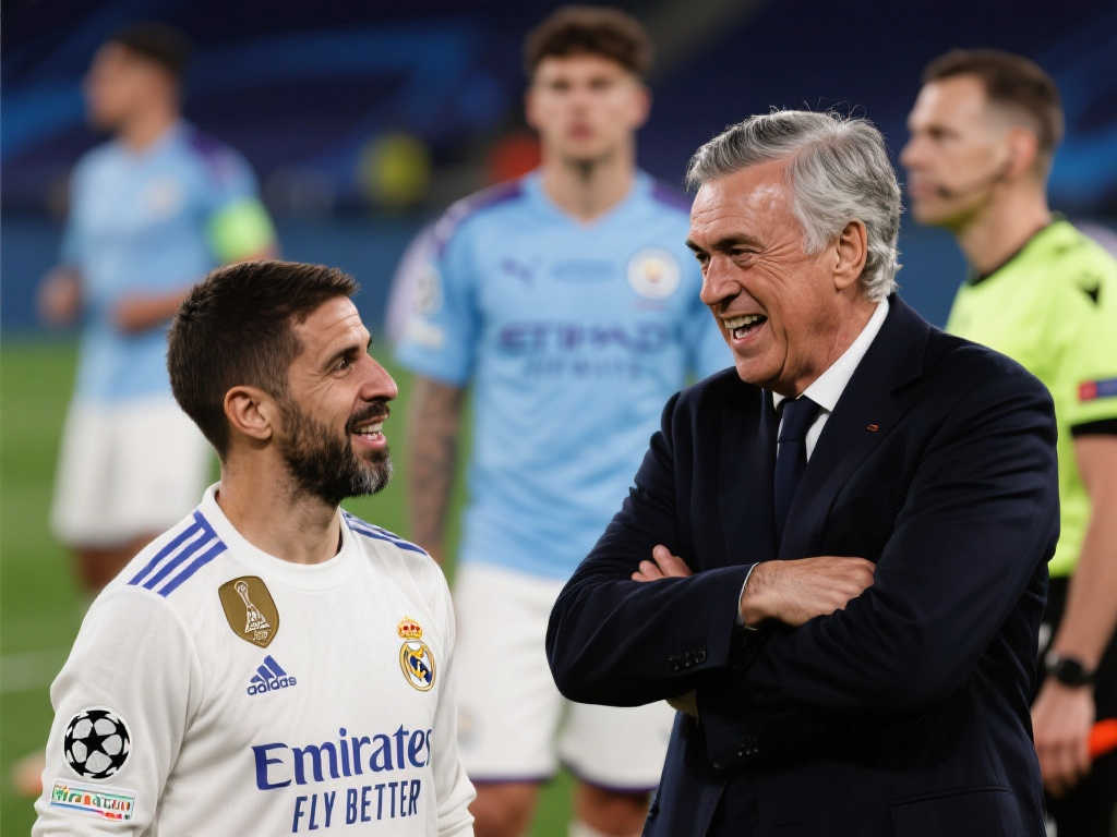 安切洛蒂:曼城仅1%晋级可能?明日将与瓜迪奥拉确认 安切洛蒂:曼城仅1%晋级可能?明日将与瓜迪奥拉确认